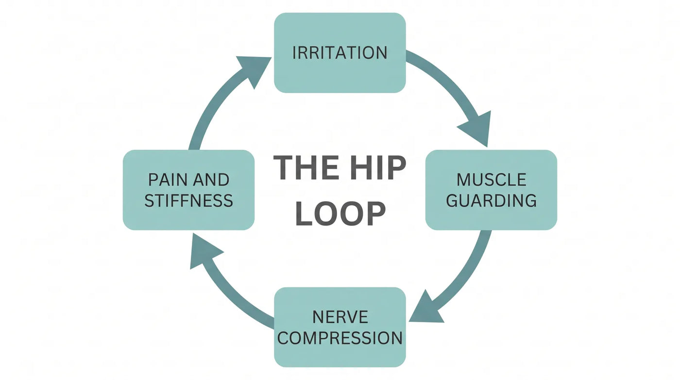 The four stages of the hip loop