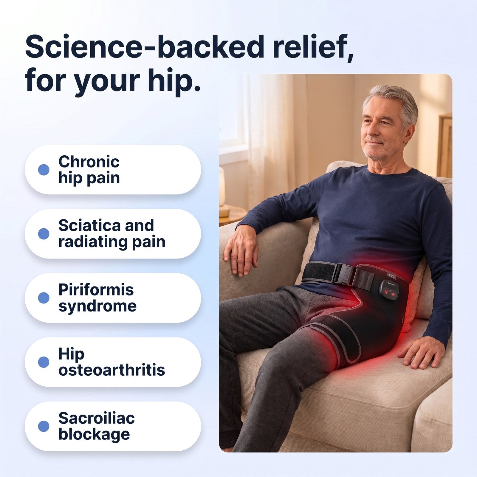 Science-backed relief for your hip